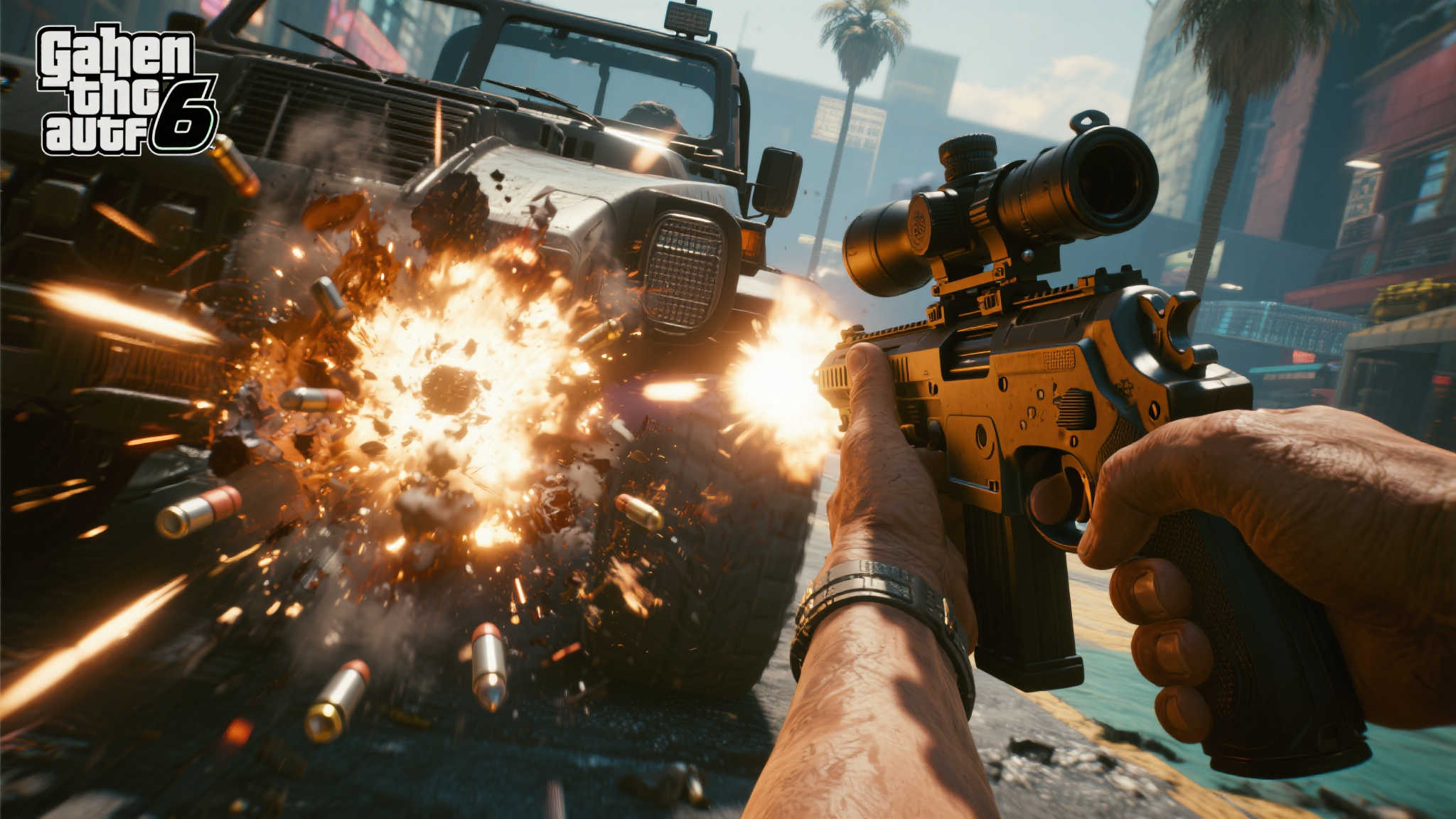 《GTA6》最新爆料：载具破坏升级，武器打击感全面革新！